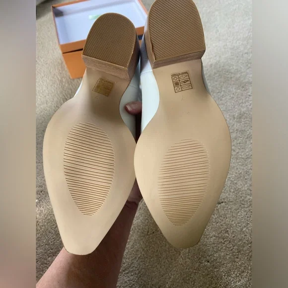 Brand New Bieosnli White Cowboy Cowgirl Boots Size 7 - Picture 8 of 9